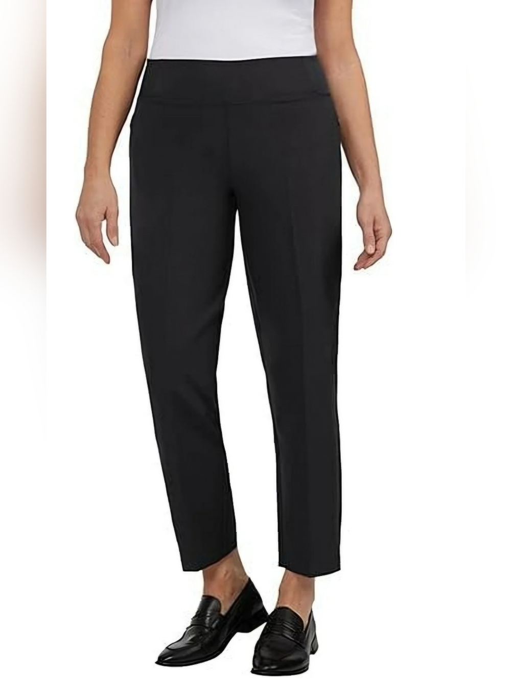Kirkland Signature Black Cropped Ankle Pants